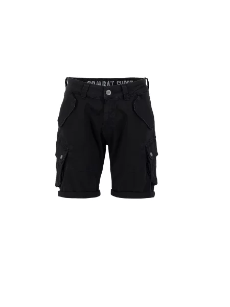 ALPHA INDUSTRIES Pantaloni cu Combat / alb negru