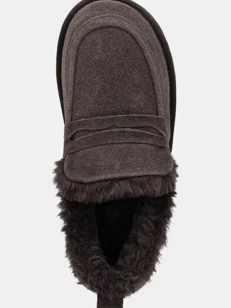 Замшевые сапоги Answear.lab коричневые