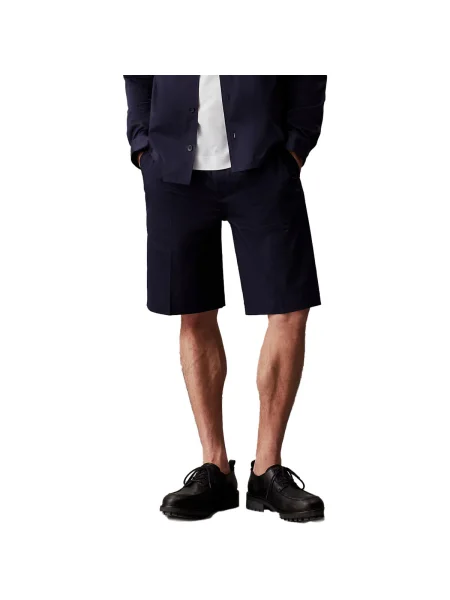Pantaloni Calvin Klein Jeans albastru