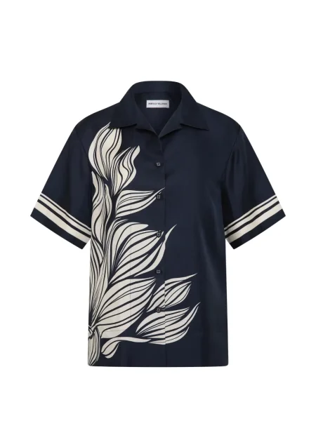 Krótka koszula Rebecca Vallance niebieska