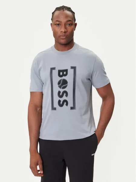 BOSS Tricou Iconic TL gri
