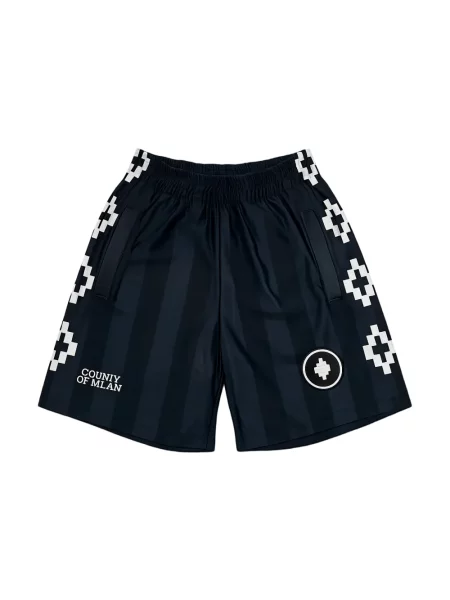 Krótkie szorty Marcelo Burlon czarne
