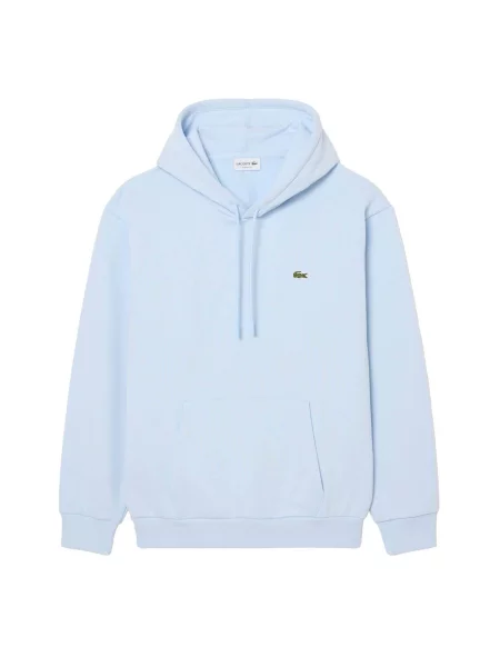 LACOSTE Mikina světlemodrá zelená
