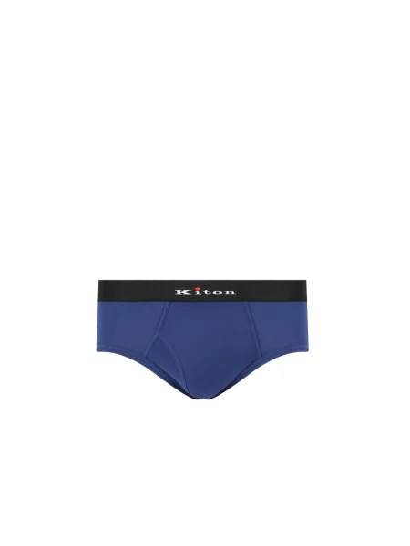 Majtki Kiton z logo niebieskie