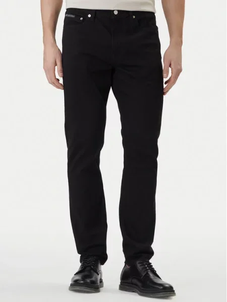 Calvin Klein Jeans Дънки Slim Taper Fit черен