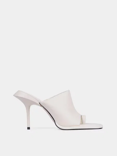 Шкіряне Сабо MIRATON білий