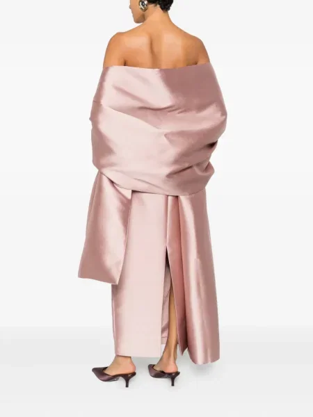 Rochie maxi Solace London de costum roz