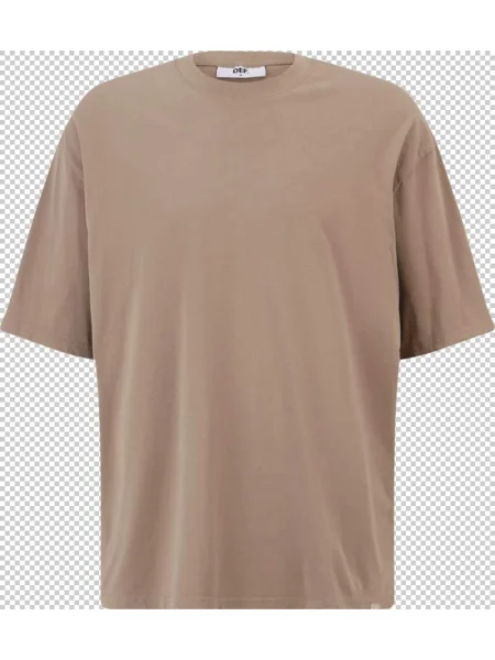 DEF Tricou deschis maro