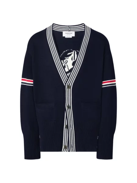 Cardigan Thom Browne albastru