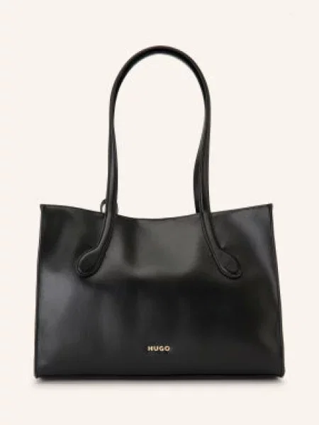 HUGO torebka tote z imitacji skóry Cymbeline_SM Tote czarna