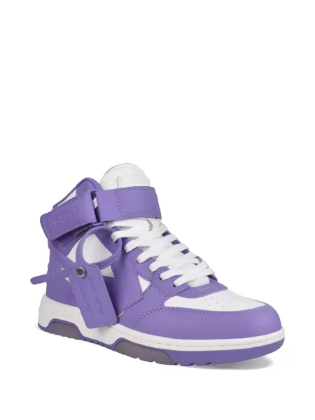 Sneakerși Off-white business alb