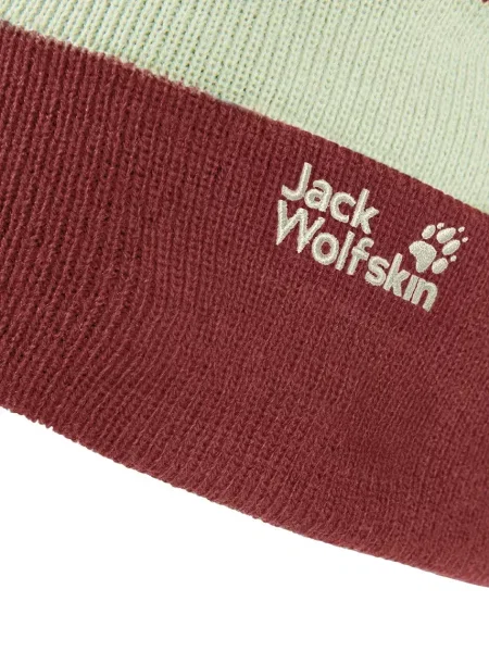 Jack Wolfskin шапка beanie дитяча STRIPY KNIT