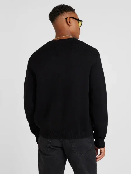 WEEKDAY Pulover Emilio' negru