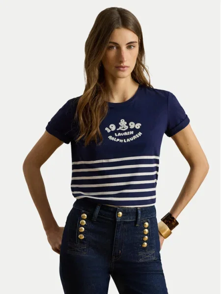 LAUREN RALPH LAUREN Tricou Bleumarin