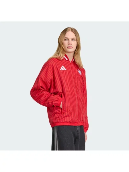 Bluza dresowa FC Bayern Muenchen Stadium czerwona