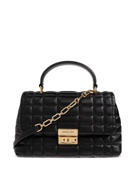 Balerini Michael Michael Kors cu cataramă cu tepi alb