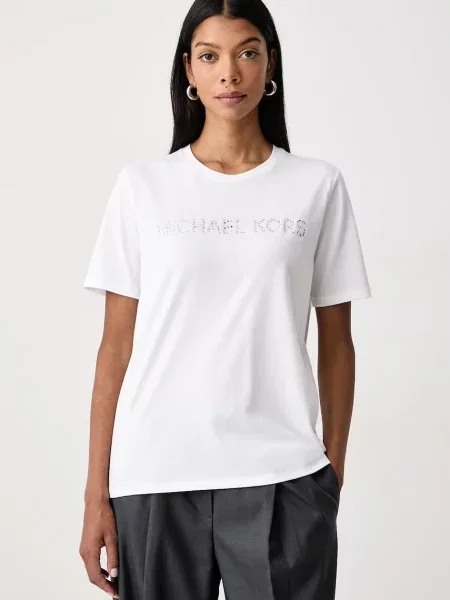 MICHAEL Michael Kors tricou pentru femei din alb