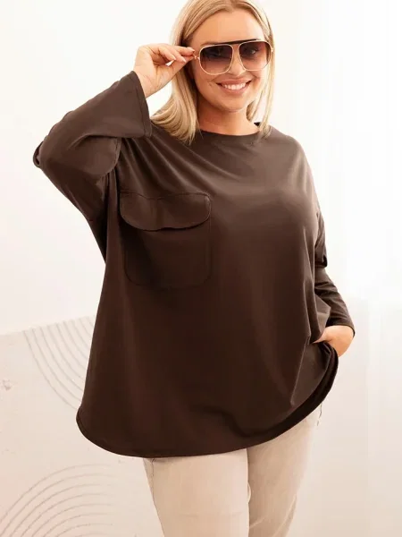 Bluză Kesi Włoski maro