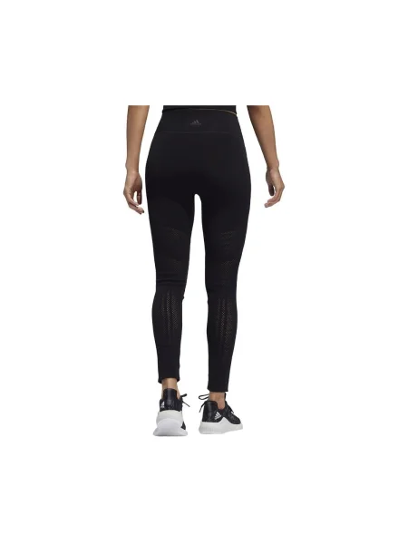 Kötött cropped ruha Adidas fekete