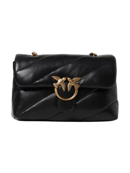 Torebka Pinko zamszowa czarna