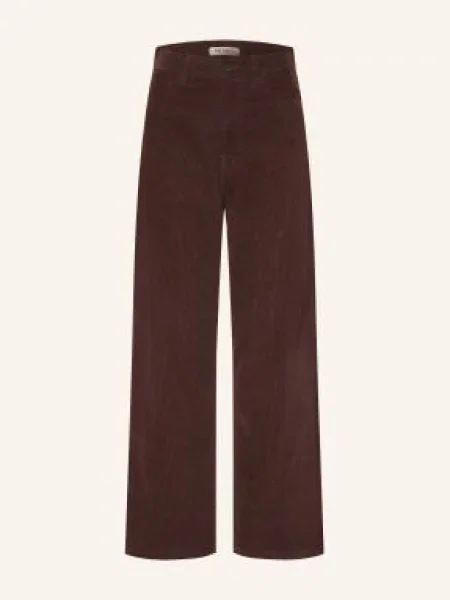 Carhartt Wip Kordové Kalhoty Brandon tmavě hnědá