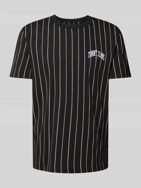 T-shirt w Tommy Jeans czarna