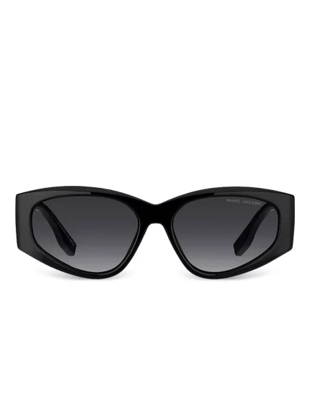 Ochelari de soare Marc Jacobs Eyewear cu imprimeu geometric negru
