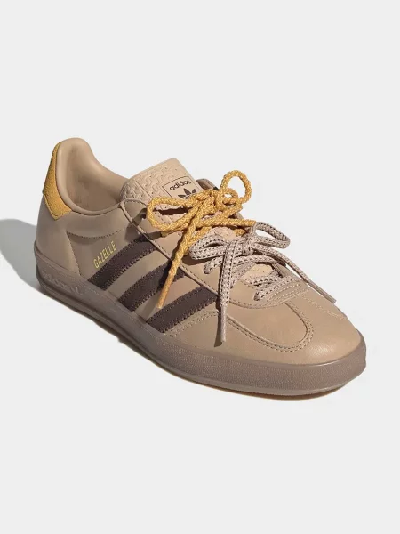 Adidas Originals Gazelle Indoor маратонки дамски от набук бежово