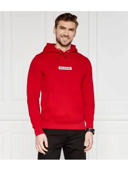 Tommy Hilfiger Hanorac MONOTYPE BOX roșu