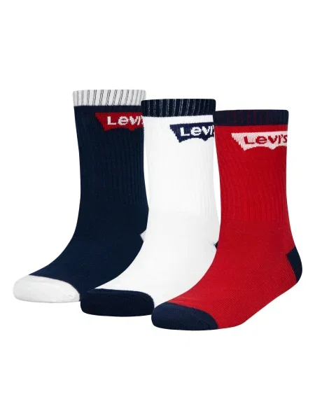 Levi's Kids Șosete albastru marin / roșu alb
