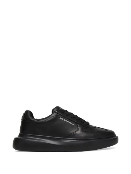 Sneakerși Karl Lagerfeld cu platformă negru