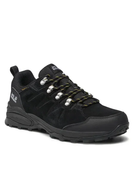Jack Wolfskin Topánky Refugio Texapore Low čierna