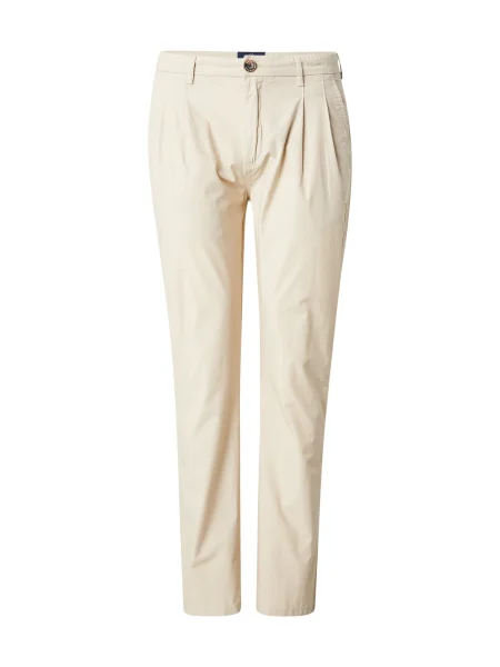 La Martina Pantaloni cutați cappuccino maro