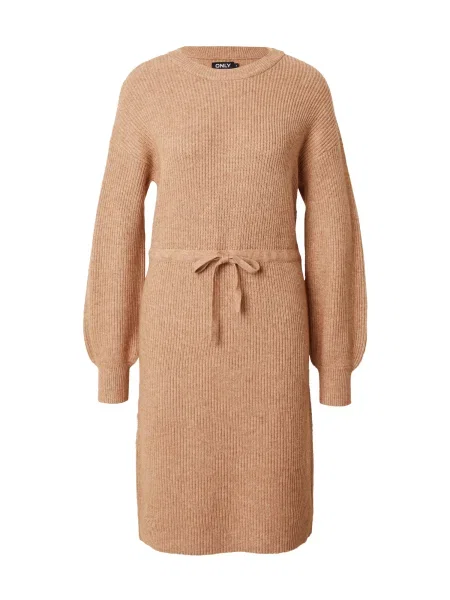 ONLY Rochie tricotat KATIA mokka maro