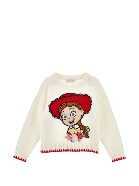 Sweter dziecięcy Monnalisa różowy