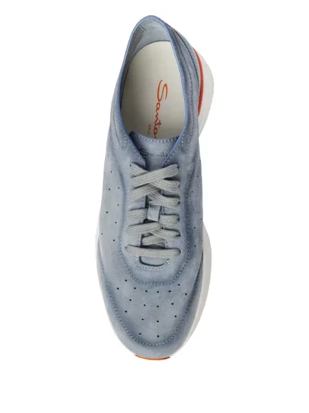 Sneakerși Santoni albastru