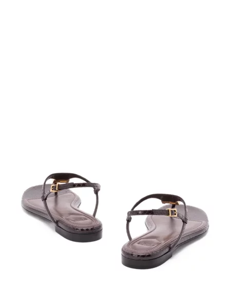 Sandale Fendi fără toc violet