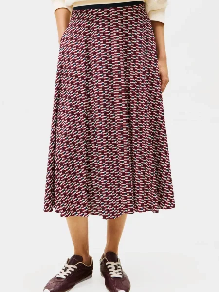 Твілова спідниця міді Tommy Hilfiger а-силуету