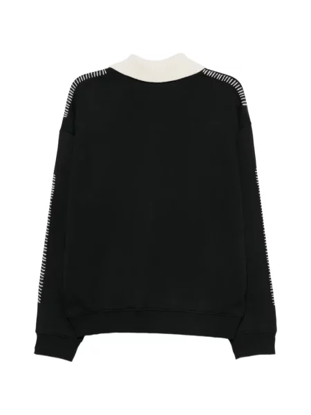 Hanorac Laneus cu broderie negru