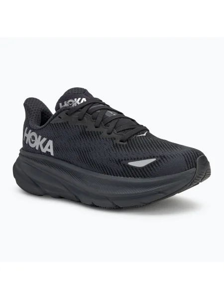 Дамски обувки за бягане HOKA Clifton 9 GTX black/black черно