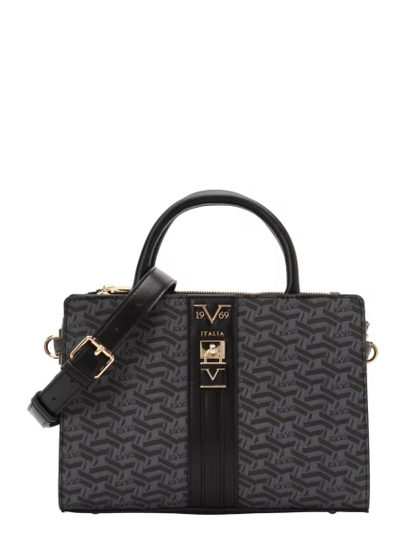 ITALIA Ručna torbica Lisana Aop siva crna