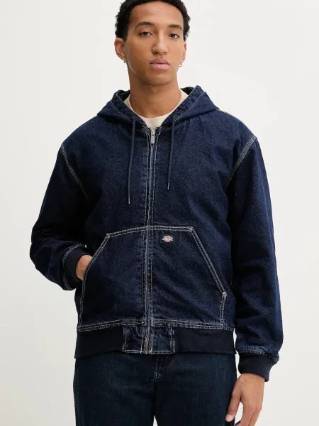 Dickies geacă jeans bleumarin de tranziție oversize