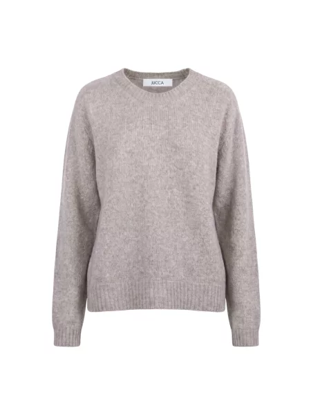 Dzianinowy sweter Jucca beżowy