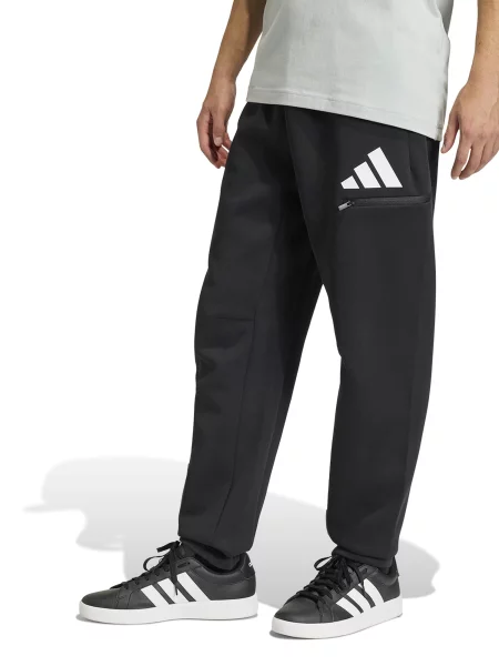 ADIDAS SPORTSWEAR Športové nohavice FI čierna biela