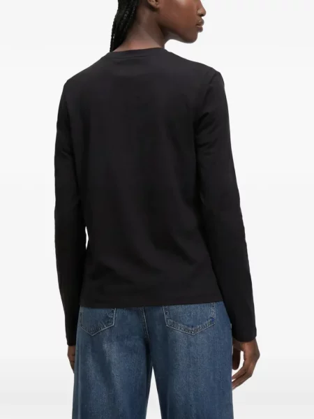 Lung top Karl Lagerfeld Jeans negru