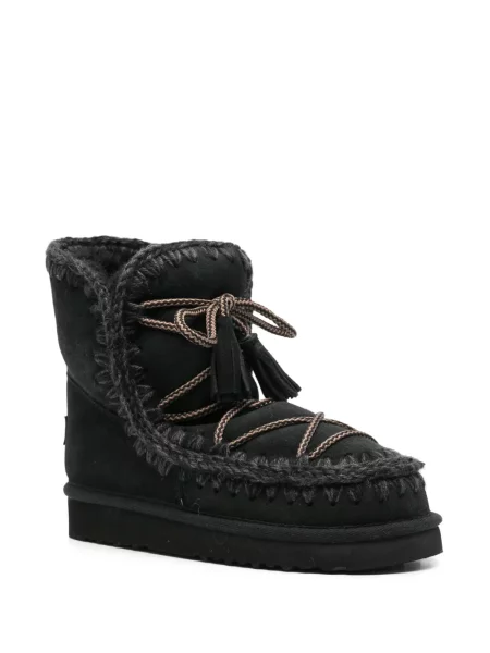Botine Mou negru