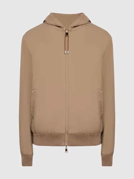 Двостороння куртка Cashmere&whiskey коричнева