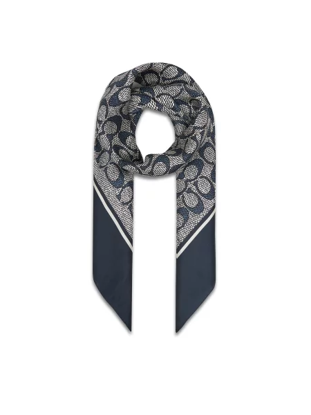 Хустка Coach сірий