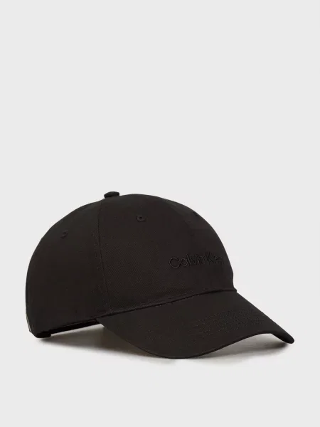 Вишита кепка Calvin Klein чорна