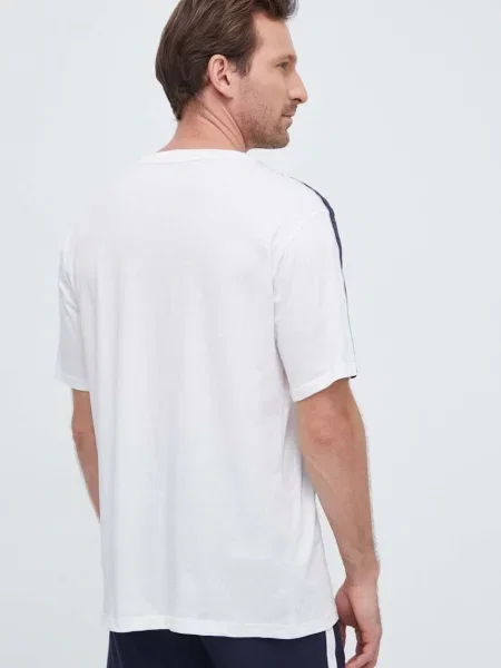 T-shirt z okrągłym dekoltem beżowa